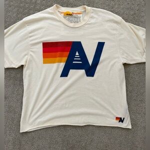 Aviator Nation Boyfriend Tee Vintage White